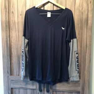 PINK brand long sleeve Penn State t shirt